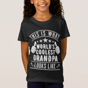 This is what World's Coolest Grandpa Looks Like T-Shirt