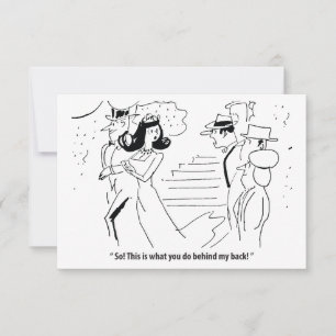 This is What You Do Behind My Back, Funny Save The Date