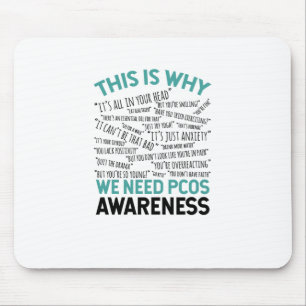 This Is Why We Need PCOS Awareness Mouse Mat