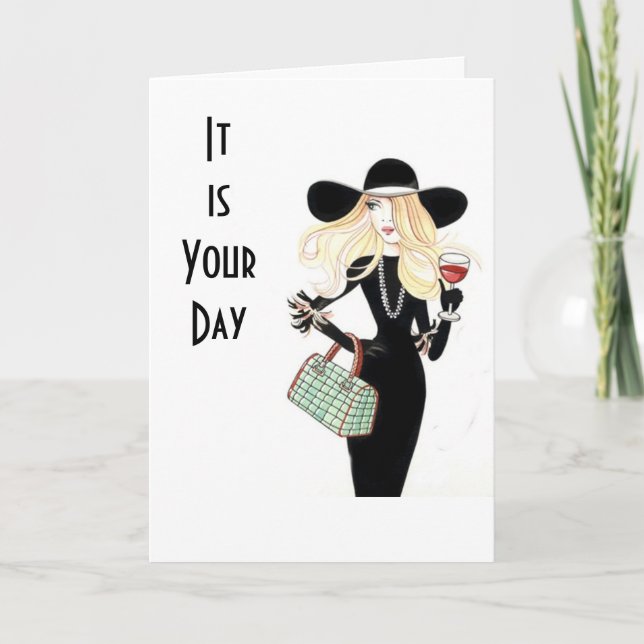 THIS IS YOUR DAY "CELEBRATE YOUR BIRTHDAY" CARD (Front)