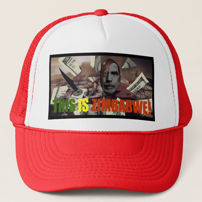 THIS IS ZIMBABWE! TRUCKER HAT (Front)