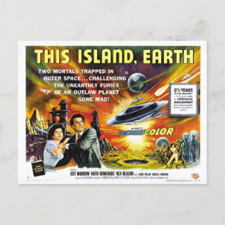 This Island Earth Classic Film Poster Postcard