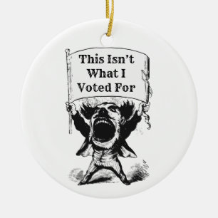 This Isn’t What I Voted For Ceramic Tree Decoration