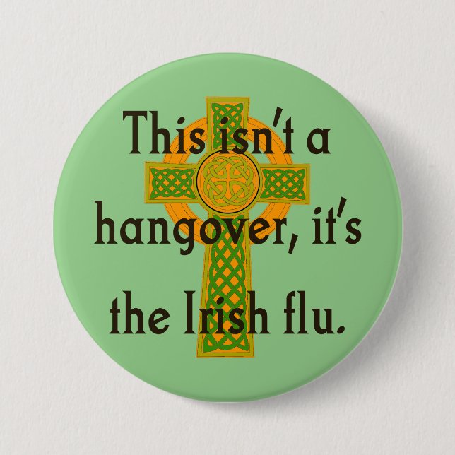 This Isn't A Hangover - Irish Quote  7.5 Cm Round Badge (Front)