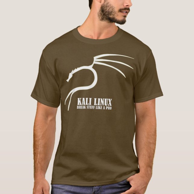 This Kali Linu For Computer Nerd T-Shirt (Front)