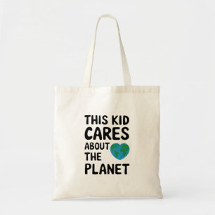This Kid Cares About the Planet Tote Bag