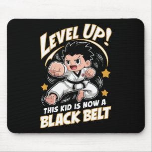 This Kid Is Now A Black Belt Karate Hapkido Award Mouse Mat