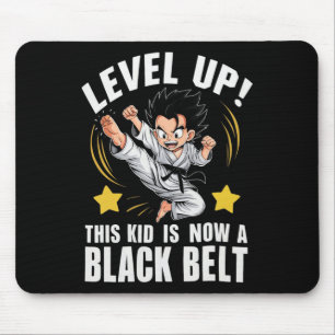 This Kid Is Now A Black Belt Karate Hapkido Award Mouse Mat
