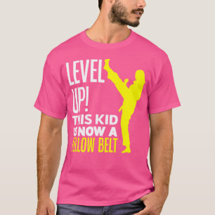 This Kid Is Now A Yellow Belt Karate Lover Karate T-Shirt