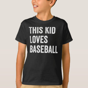 This Kid Loves Baseball Lover T-Shirt