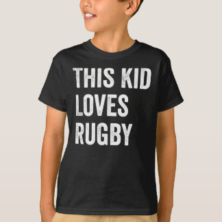 This Kid Loves Rugby Lover T-Shirt