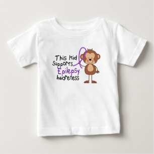 This Kid Supports Epilepsy Awareness Baby T-Shirt