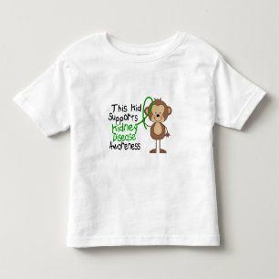 This Kid Supports Kidney Disease Awareness Toddler T-Shirt