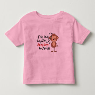 This Kid Supports Melanoma Awareness Toddler T-Shirt