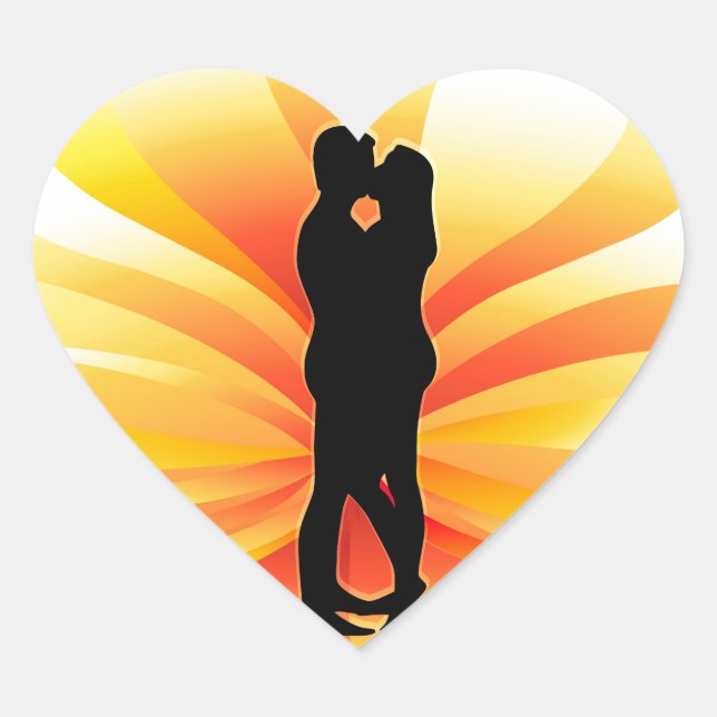 This Kiss... Heart Sticker (Front)