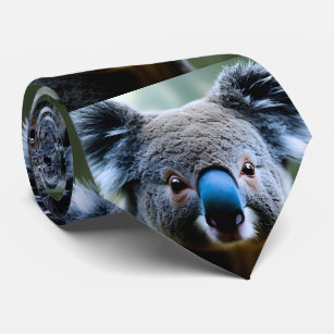 This Koala Bear Loves A Selfie, Neck Tie