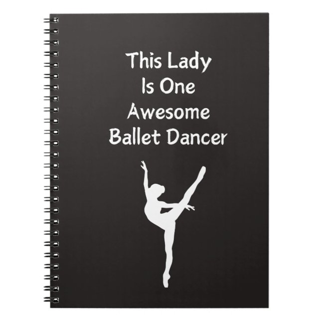 This Lady Is One Awesome: Lined Journal Notebook  (Front)