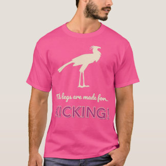 This Legs Made for Kicking Cool Secretary Bird T-Shirt