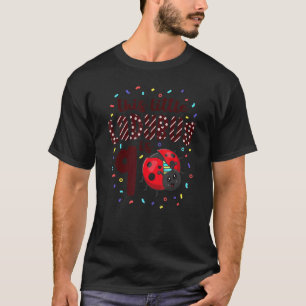 This Little Ladybug Is 9 Years Old 9th Birthday Pa T-Shirt