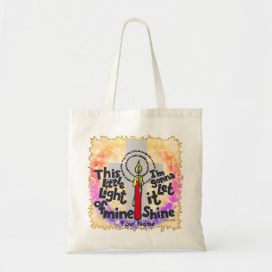 This Little Light Christian tote bag
