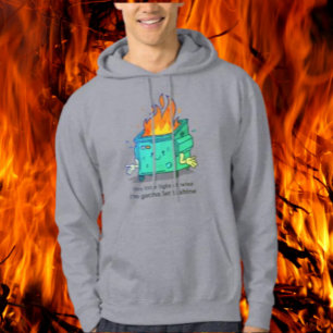 This Little Light: Dumpster Fire Design Hoodie