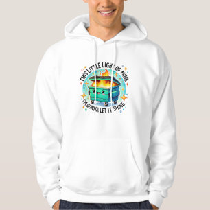 This Little Light Of Mine Funny Dumpster Fire Hoodie