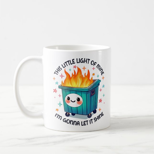 This Little Light of Mine I'm Gonna Let It Shine Coffee Mug (Left)
