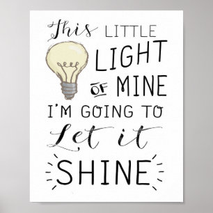 This Little Light of Mine Poster