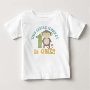 This Little Monkey Baby T-Shirt