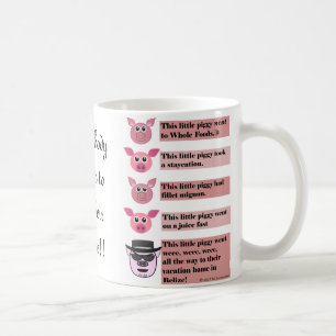 "This Little Piggy" Coffee Cup, 11 oz Coffee Mug