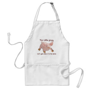 This Little Piggy Didn't Make it Home Apron