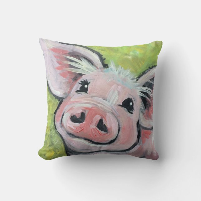 This Little Piggy Pillow (Front)