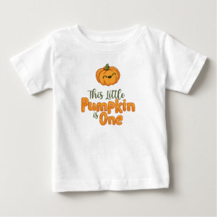 This little Pumpkin is one! Baby T-Shirt