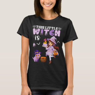 This little witch is 3 years old birthday T-Shirt