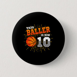 This Ller Is Now 10 Sketll 10th Birthday Party 6 Cm Round Badge
