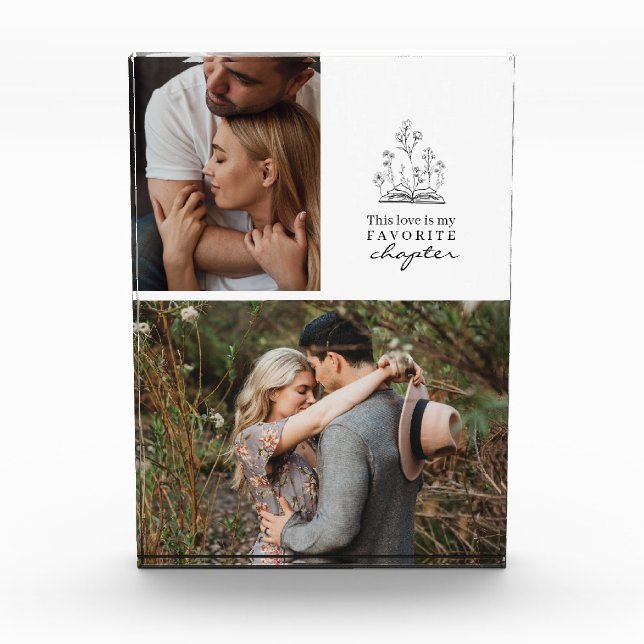 This love, book lovers  photo block (Front)
