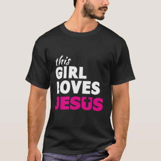 This Loves Jesus Faith Based Quote Christian T-Shirt