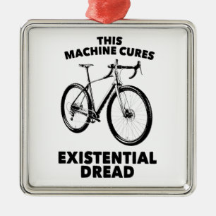 This Machine Cures Existential Dread Bicycle Metal Tree Decoration