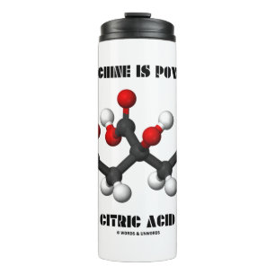 This Machine Is Powered By Citric Acid Chemistry Thermal Tumbler