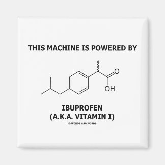 This Machine Is Powered By Ibuprofen (Vitamin I) Magnet