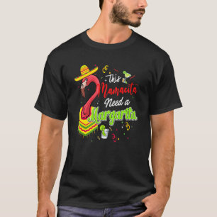 This Mamacita Needs A Margarita Flamingo T-Shirt