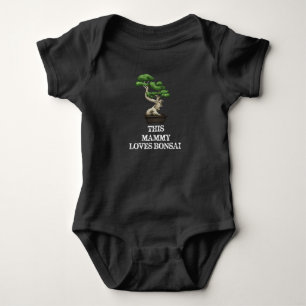 This Mammy Loves Bonsai - Awesome Funny Bonsai Baby Bodysuit