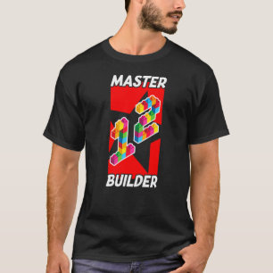 This Master Builder 12 Years Old Twelfth Birthday  T-Shirt