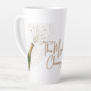 This Might Be Champagne Porcelain Latte Mug