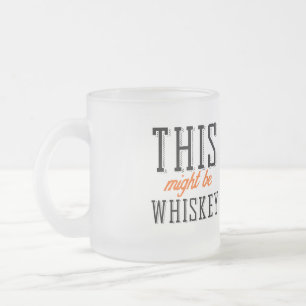 This might be whiskey frosted glass coffee mug