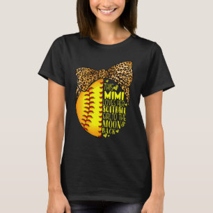 This Mimi Loves Her Softball Girl Mother's Day Leo T-Shirt