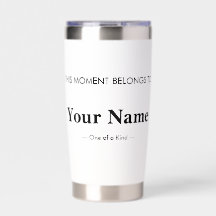 This Moment Belongs To” Personalized Mug
