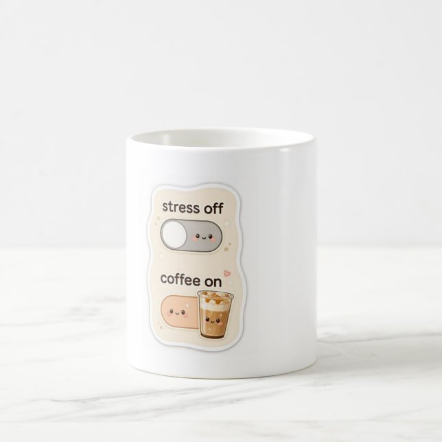 This mug is a Harry Potter theme mug. (Center)