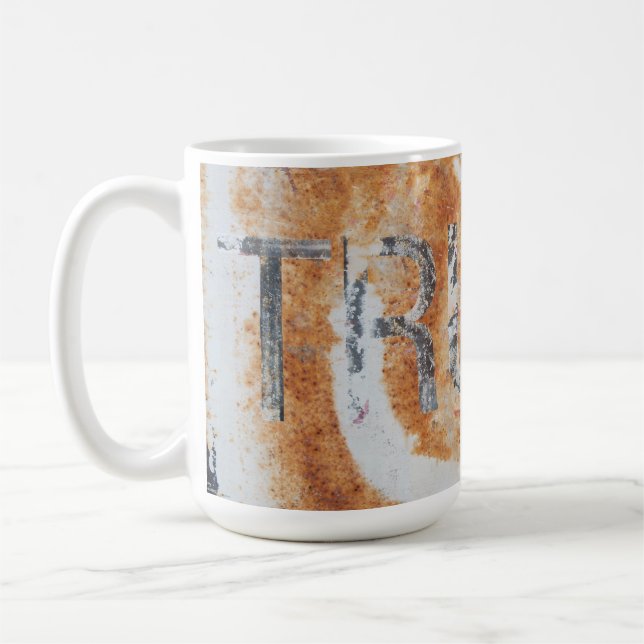 This mug is a metaphor for the erosion of truth i (Left)