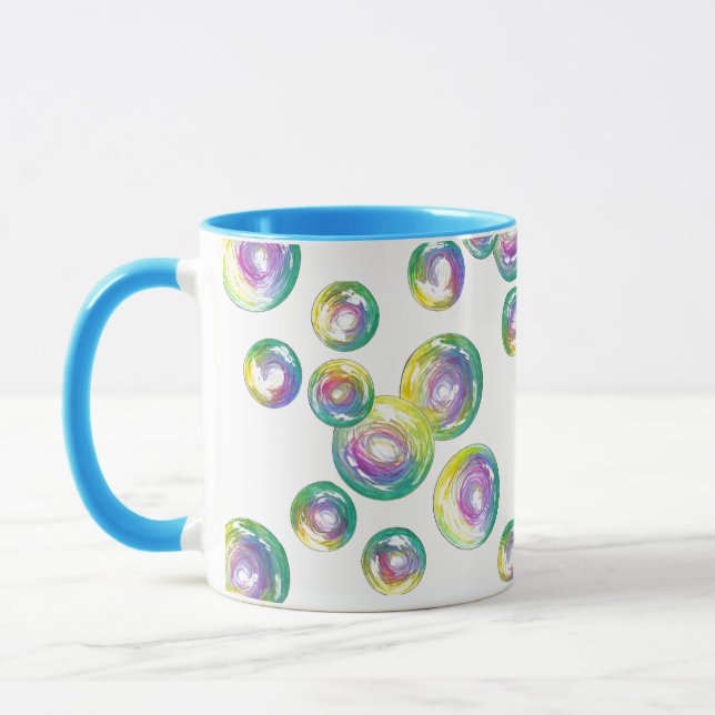 This Mug Is Poppin' Bubble Wand Blowing Bubbles (Left)